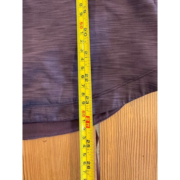 Athleta Crossover Heather Purple Hoodie Small - Picture 5 of 7